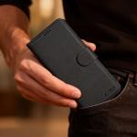 Husa flip cover Tech-Protect Wallet compatibila cu OnePlus Nord 6, Negru 6 - lerato.ro