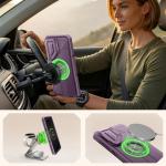 Carcasa 360 grade Tech-Protect Kevlar cu MagSafe compatibila cu Samsung Galaxy S26 Ultra, Mov 5 - lerato.ro
