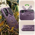 Carcasa 360 grade Tech-Protect Kevlar cu MagSafe compatibila cu Samsung Galaxy S26 Ultra, Mov 6 - lerato.ro