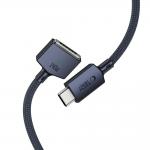 Cablu pentru incarcare laptop Apple Macbook Tech-Protect MMC01 Ultraboost, USB-C la MagSafe 3, PD 140W, 5A, 2m, Navy Blue 4 - lerato.ro