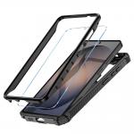 Kit protectie 360 grade Tech-Protect MagBlast, Carcasa cu MagSafe si Stand + Rama policarbonat + 2 folii sticla securizata, compatibile cu Samsung Galaxy S26 Ultra, Negru 3 - lerato.ro