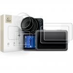 Set 6 folii sticla securizata Tech-Protect Glass Fit Plus compatibile cu DJI Osmo Action 6, Transparent 2 - lerato.ro