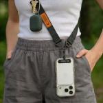 Snur pentru carcase Tech-Protect C9S Rope Crossbody, Lungime ajustabila, Negru 8 - lerato.ro
