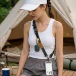 Snur pentru carcase Tech-Protect C9S Rope Crossbody, Lungime ajustabila, Negru 9 - lerato.ro