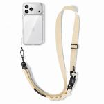 Snur pentru carcase Tech-Protect C9S Rope Crossbody, Lungime ajustabila, Bej 5 - lerato.ro