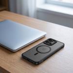 Husa Tech-Protect Magmat cu MagSafe compatibila cu OnePlus Nord 6, Matte Black 6 - lerato.ro