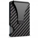 Portofel Tech-Protect Thorn, Protectie RFID, Capacitate 8 carduri, Carbon Black 2 - lerato.ro