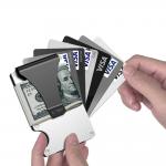 Portofel Tech-Protect Thorn, Protectie RFID, Capacitate 8 carduri, Silver 9 - lerato.ro