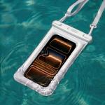 Husa waterproof universala Tech-Protect UWC7 pentru dispozitive 6.9 inch, IPX8, Alb 10 - lerato.ro