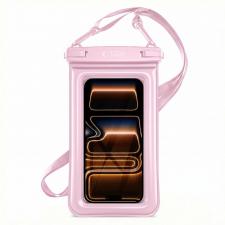 Husa waterproof universala Tech-Protect UWC7 pentru dispozitive 6.9 inch, IPX8, Roz