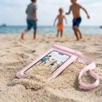 Husa waterproof universala Tech-Protect UWC7 pentru dispozitive 6.9 inch, IPX8, Roz 6 - lerato.ro