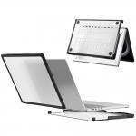 Carcasa laptop Tech-Protect Velar compatibila cu MacBook Pro 14, 2021-2026, Transparent / Negru 6 - lerato.ro