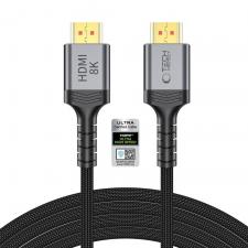 Cabluri de date si incarcare, Cablu video HDMI 2.1 Tech-Protect UltraBoost, 8K / 60Hz, 3K / 120Hz, 3m, Negru, lerato.ro