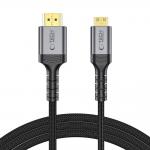 Cablu video Tech-Protect UltraBoost, Mini HDMI la HDMI 2.1, 8K / 60Hz, 3K / 120Hz, 2m, Negru 2 - lerato.ro
