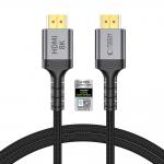 Cablu video HDMI 2.1 Tech-Protect UltraBoost, 8K / 60Hz, 3K / 120Hz, 1m, Negru 2 - lerato.ro