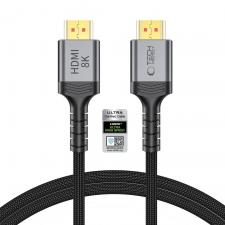 Cabluri de date si incarcare, Cablu video HDMI 2.1 Tech-Protect UltraBoost, 8K / 60Hz, 3K / 120Hz, 1m, Negru, lerato.ro