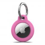 Carcasa de protectie Tech-Protect Rough compatibila cu Apple AirTag 1/ 2, Roz 2 - lerato.ro