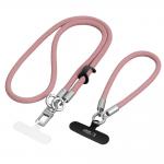 Snur pentru carcase 2-in-1 Tech-Protect C10S Rope Crossbody and Wrist, Roz 2 - lerato.ro