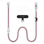 Snur pentru carcase 2-in-1 Tech-Protect C10S Rope Crossbody and Wrist, Roz 3 - lerato.ro