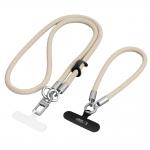Snur pentru carcase 2-in-1 Tech-Protect C10S Rope Crossbody and Wrist, Bej 2 - lerato.ro