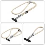 Snur pentru carcase 2-in-1 Tech-Protect C10S Rope Crossbody and Wrist, Bej 5 - lerato.ro