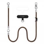 Snur pentru carcase 2-in-1 Tech-Protect C10S Rope Crossbody and Wrist, Maro 3 - lerato.ro