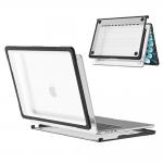 Carcasa laptop Tech-Protect Velar compatibila cu MacBook Air 13, 2023-2026, Transparent / Negru 6 - lerato.ro