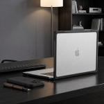 Carcasa laptop Tech-Protect Velar compatibila cu MacBook Air 13, 2023-2026, Transparent / Negru 10 - lerato.ro