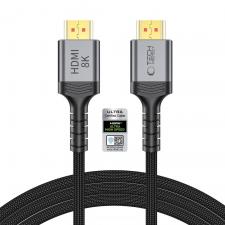 Cabluri de date si incarcare, Cablu video HDMI 2.1 Tech-Protect UltraBoost, 8K / 60Hz, 3K / 120Hz, 2m, Negru, lerato.ro