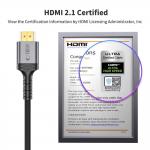Cablu video HDMI 2.1 Tech-Protect UltraBoost, 8K / 60Hz, 3K / 120Hz, 2m, Negru 10 - lerato.ro