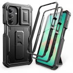 Carcasa 360 grade Tech-Protect Kevlar Cam Plus compatibila cu Samsung Galaxy A27 5G, Negru 5 - lerato.ro