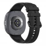Curea din silicon Tech-Protect Silicone Evo compatibila cu Samsung Galaxy Watch 9 / 8 (40/44/46mm), Negru 3 - lerato.ro