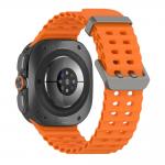 Curea Tech-Protect Iconband Pro compatibila cu Samsung Galaxy Watch Ultra 1/2 47mm, Portocaliu 3 - lerato.ro