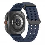 Curea Tech-Protect Iconband Pro compatibila cu Samsung Galaxy Watch Ultra 1/2 47mm, Navy Blue 3 - lerato.ro