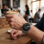 Curea din silicon Tech-Protect Silicone Evo compatibila cu Samsung Galaxy Watch 9 / 8 (40/44/46mm), Military Green 5 - lerato.ro