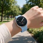Curea din silicon Tech-Protect Silicone Evo compatibila cu Samsung Galaxy Watch 9 / 8 (40/44/46mm), Baby Blue 6 - lerato.ro