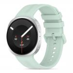 Curea din silicon Tech-Protect Silicone Evo compatibila cu Samsung Galaxy Watch 9 / 8 (40/44/46mm), Mint Cream 2 - lerato.ro