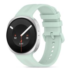 Curea din silicon Tech-Protect Silicone Evo compatibila cu Samsung Galaxy Watch 9 / 8 (40/44/46mm), Mint Cream