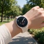 Curea din silicon Tech-Protect Silicone Evo compatibila cu Samsung Galaxy Watch 9 / 8 (40/44/46mm), Light Gold 6 - lerato.ro