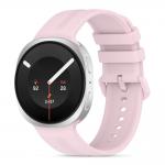 Curea din silicon Tech-Protect Silicone Evo compatibila cu Samsung Galaxy Watch 9 / 8 (40/44/46mm), Roz 2 - lerato.ro