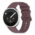 Curea din silicon Tech-Protect Silicone Evo compatibila cu Samsung Galaxy Watch 9 / 8 (40/44/46mm), Dark Purple 2 - lerato.ro