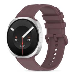 Curea din silicon Tech-Protect Silicone Evo compatibila cu Samsung Galaxy Watch 9 / 8 (40/44/46mm), Dark Purple