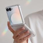 Carcasa Tech-Protect Flexair Hybrid compatibila cu Samsung Galaxy Z Flip 8, Transparent 5 - lerato.ro