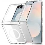 Carcasa Tech-Protect Flexair Hybrid cu MagSafe compatibila cu Samsung Galaxy Z Flip 8, Transparent 2 - lerato.ro