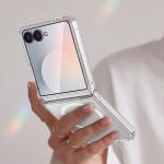 Carcasa Tech-Protect Flexair Hybrid cu MagSafe compatibila cu Samsung Galaxy Z Flip 8, Transparent 5 - lerato.ro