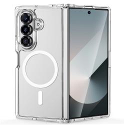 Carcasa Tech-Protect FlexAir Hybrid cu MagSafe compatibila cu Samsung Galaxy Z Fold 8 Ultra, Transparent
