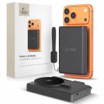 Baterie externa portabila Tech-Protect PB40 LifeMag, 10000 mAh, 45W, 3A, incarcare Wireless 25W, 1x USB-C, Indicator LED, Negru 4 - lerato.ro