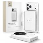 Baterie externa portabila Tech-Protect PB40 LifeMag, 10000 mAh, 45W, 3A, incarcare Wireless 25W, 1x USB-C, Indicator LED, Alb 7 - lerato.ro