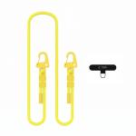 Snur pentru carcase Tech-Protect C5SD Rope CrossBody, Ajustabil, Galben 2 - lerato.ro