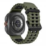 Curea Tech-Protect Iconband Pro compatibila cu Samsung Galaxy Watch Ultra 1/2 47mm, Verde / Negru 3 - lerato.ro